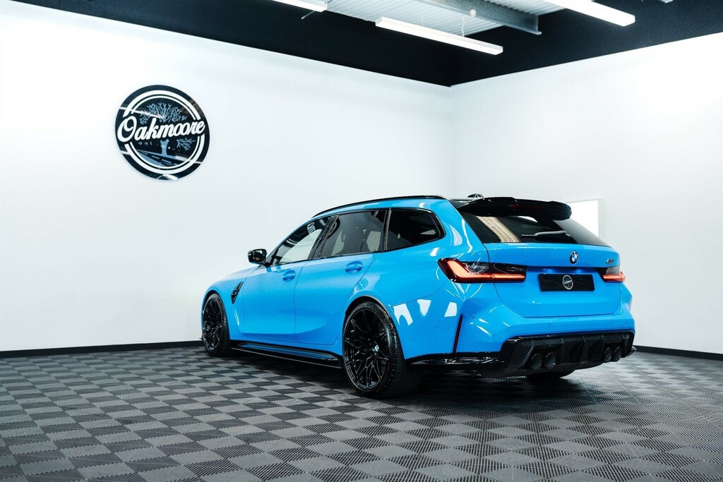 BMW M3 Estate PJ25OGM Blue #6