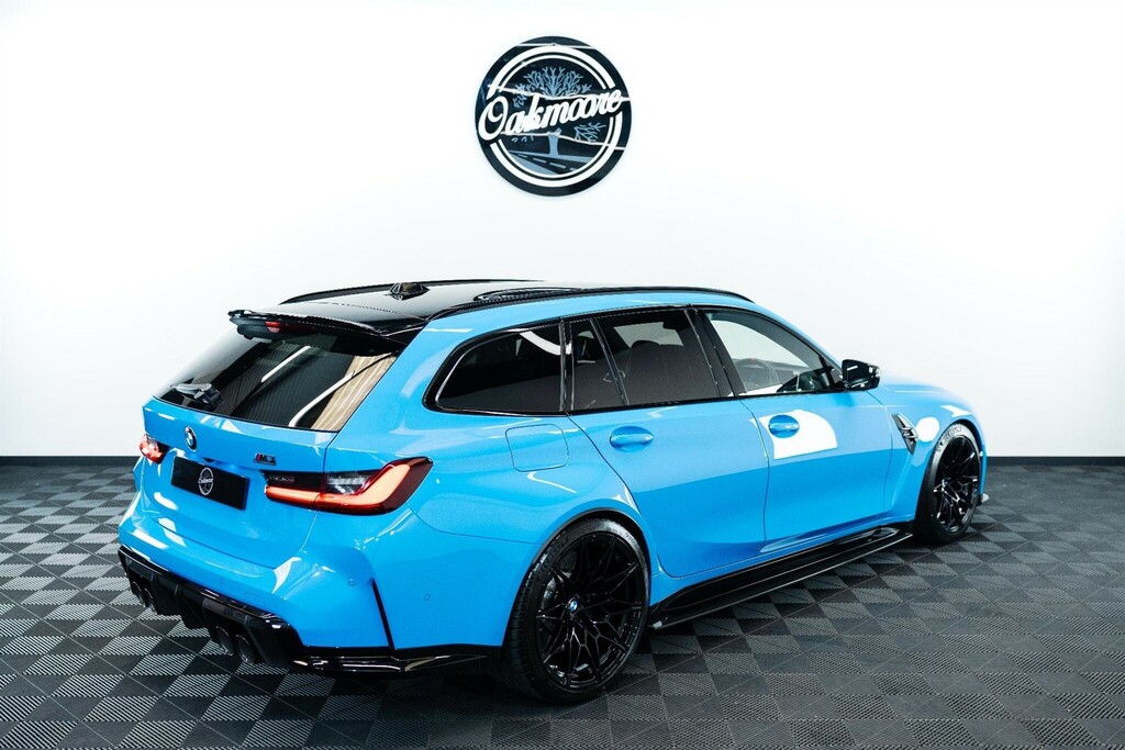 BMW M3 Estate PJ25OGM Blue #3