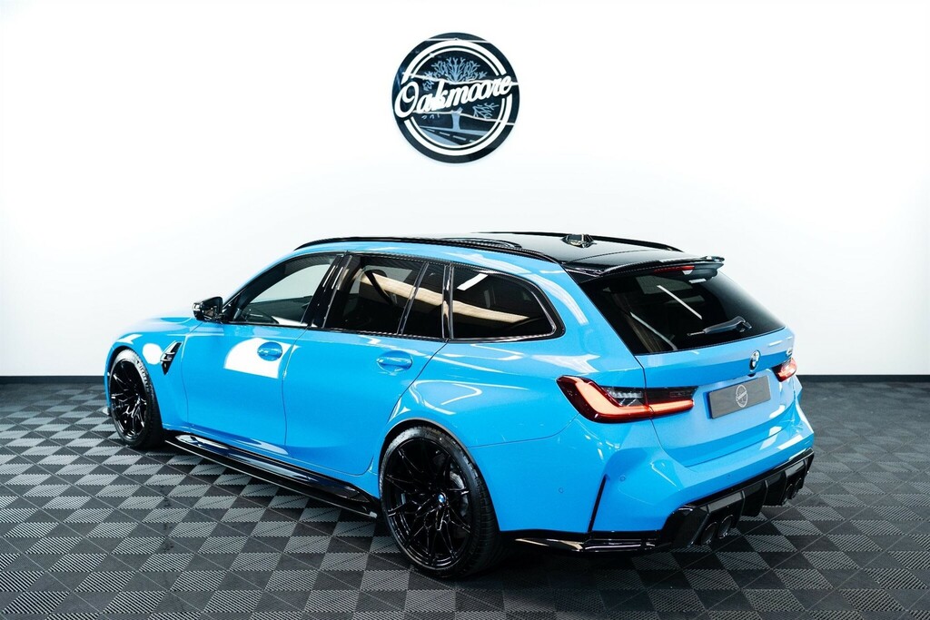 BMW M3 Estate PJ25OGM Blue #4