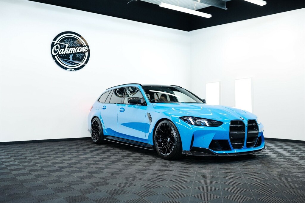 BMW M3 Estate PJ25OGM Blue #5