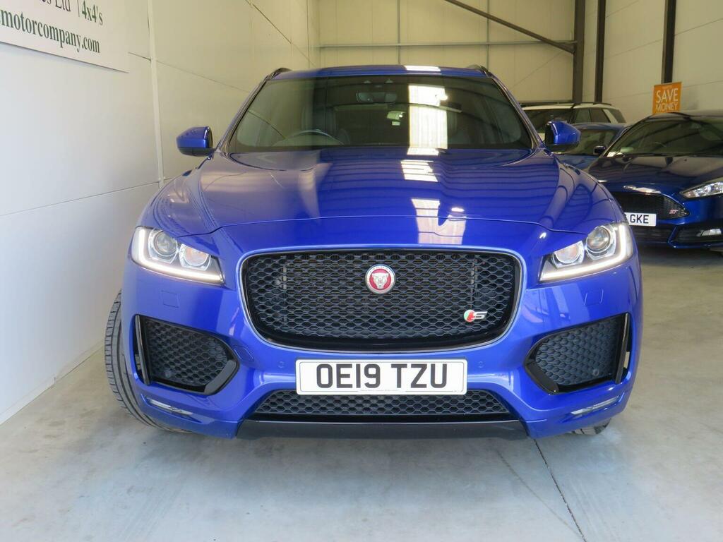 Jaguar F-Pace 3.0 D300 V6 S Awd Euro 6 Ss OE19TZU Blue #2