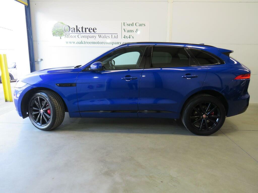 Jaguar F-Pace 3.0 D300 V6 S Awd Euro 6 Ss OE19TZU Blue #4