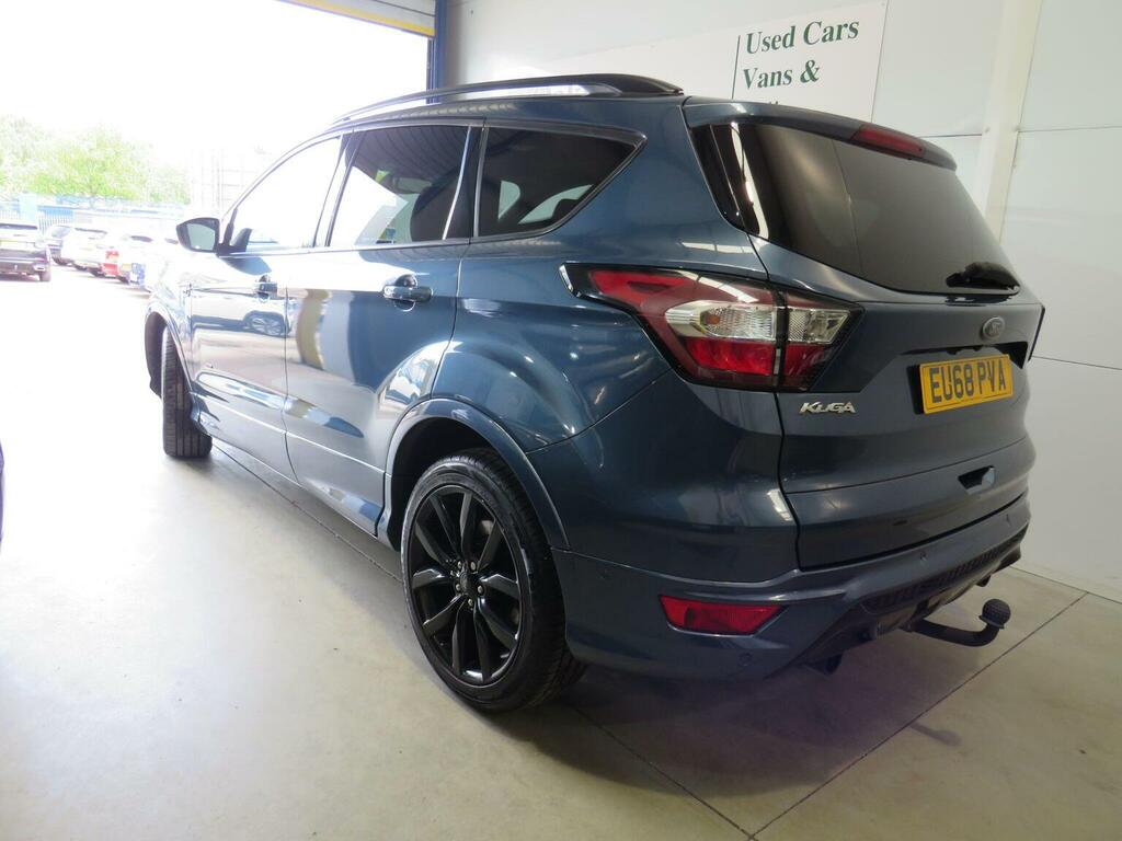 Ford Kuga 2.0 Tdci St-line X Powershift Awd Euro 6 Ss EU68PVA Blue #4