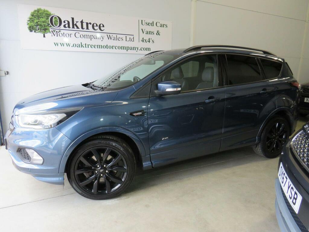 Ford Kuga 2.0 Tdci St-line X Powershift Awd Euro 6 Ss EU68PVA Blue #3