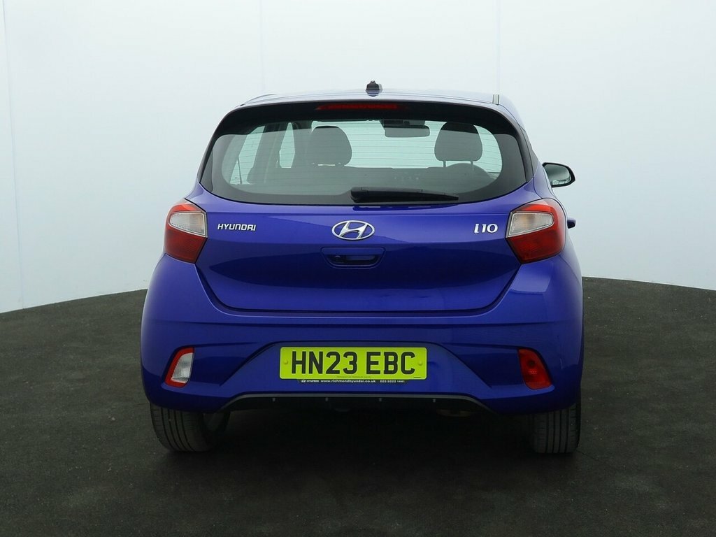 Hyundai I10 1L Se Connect HN23EBC Blue #6