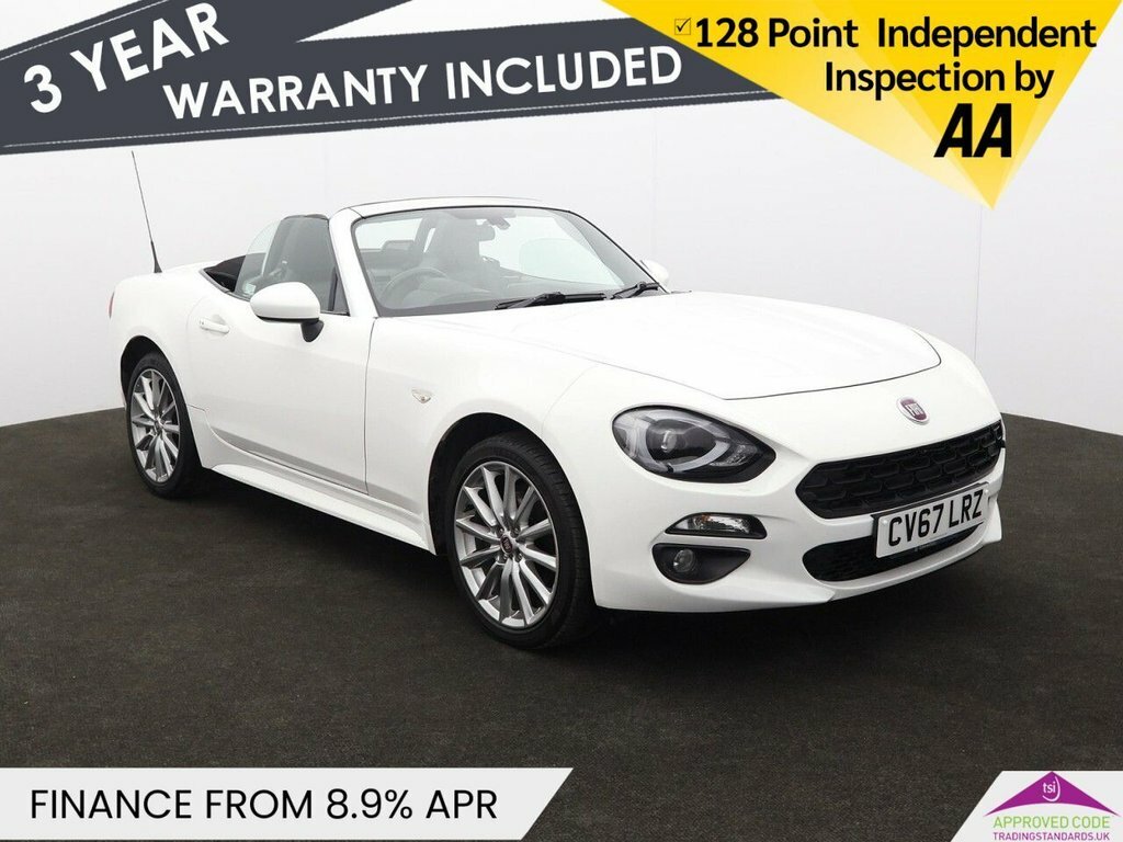 Fiat 124 Spider 1.4L Lusso Plus White