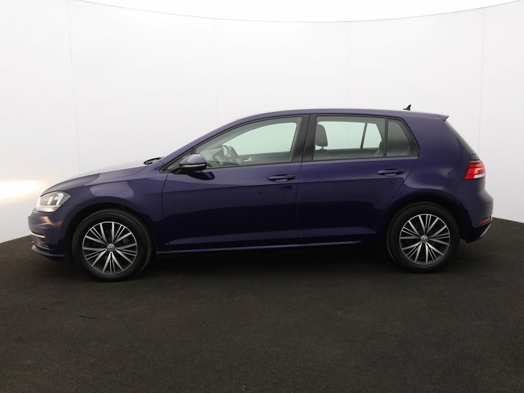 Volkswagen Golf 1L Se Nav LO67EPA Blue #4