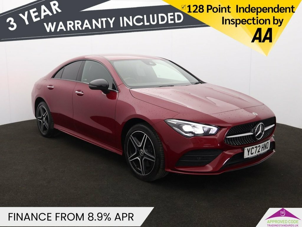 Mercedes-Benz CLA Class 1.3L Amg Line YC72HNO Red