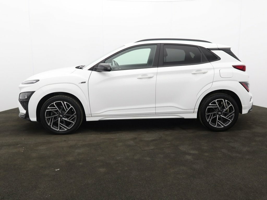 Hyundai Kona 1L N Line OV71LRO White #4