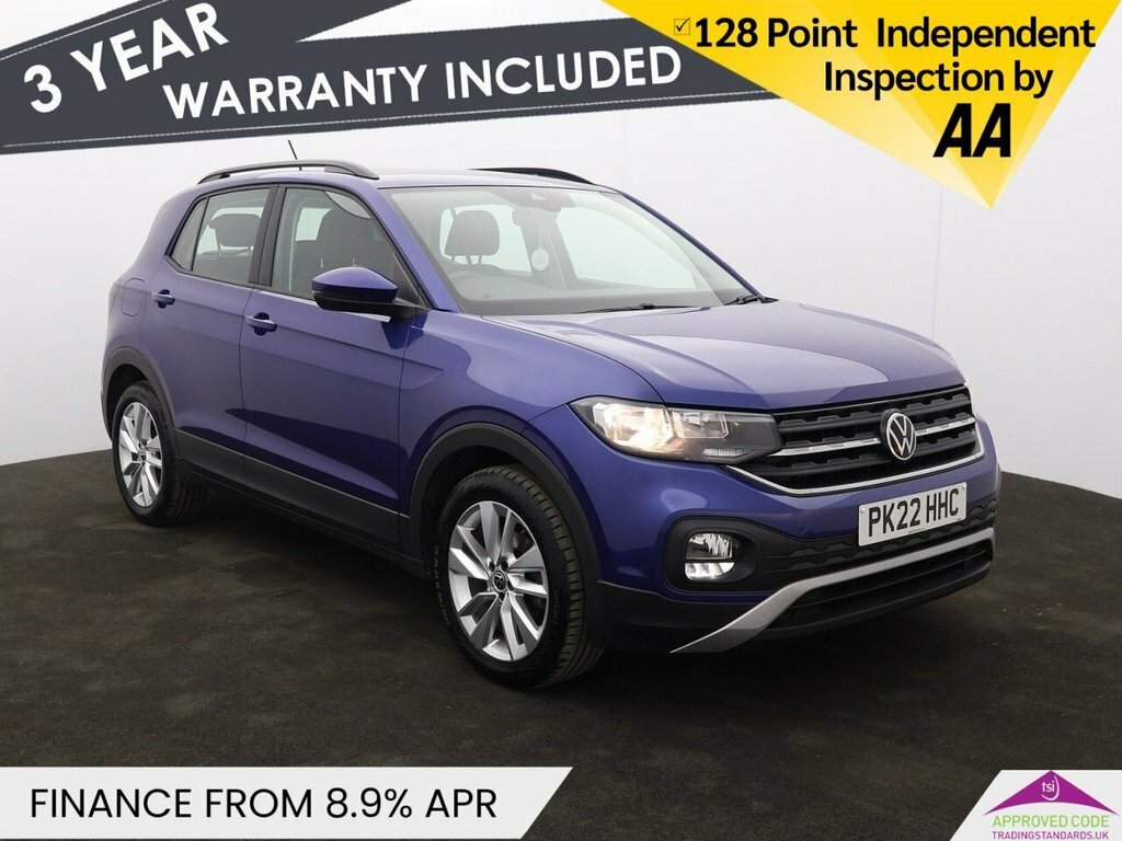 Volkswagen T-Cross 1L Se Blue