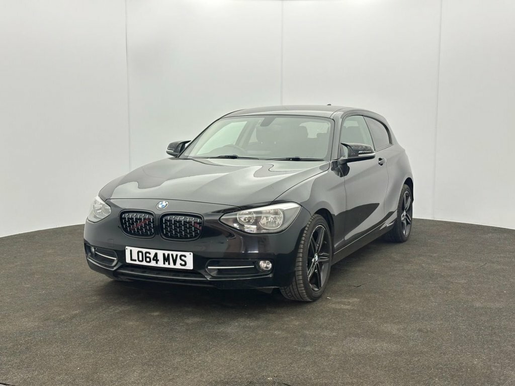 BMW 1 Series 2L Sport LO64MVS Black #2