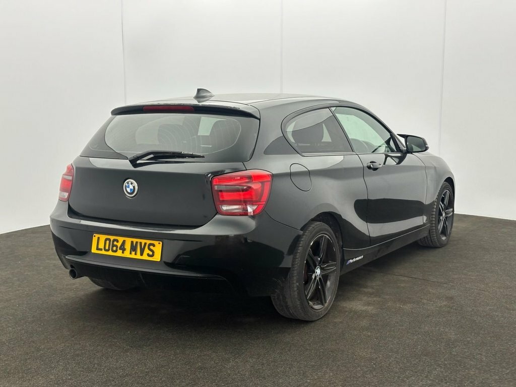 BMW 1 Series 2L Sport LO64MVS Black #3