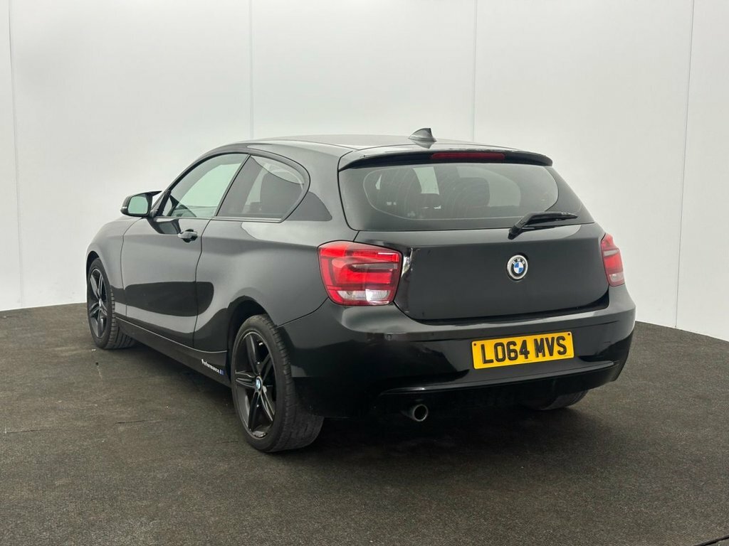 BMW 1 Series 2L Sport LO64MVS Black #4