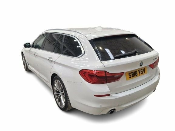 BMW 5 Series 2L Se SB18YSV White #2