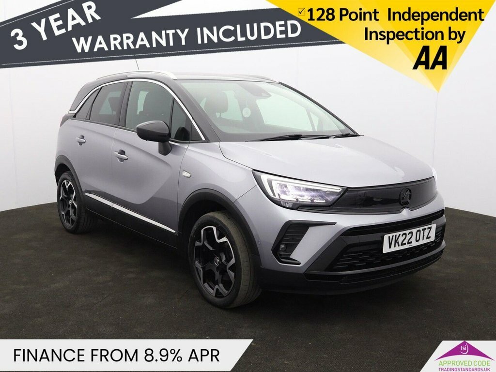 Vauxhall Crossland 1.2L Ultimate Grey