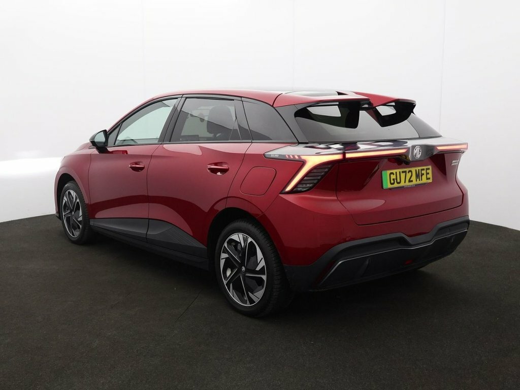MG MG4 Hatchback GU72MFE Red #5