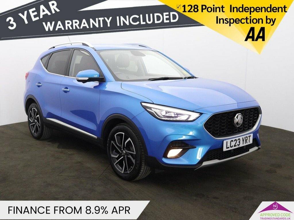 MG ZS 1L Exclusive Blue