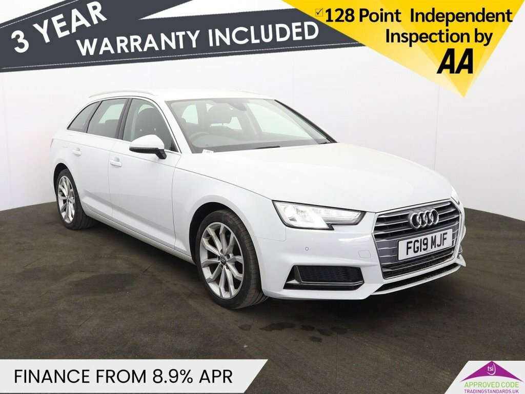 Audi A4 Avant 2L Sport White