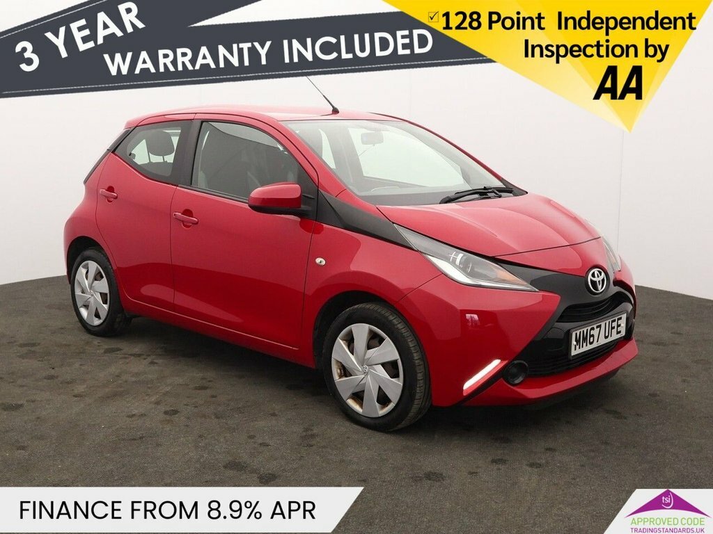 Toyota Aygo 1L X-play Red