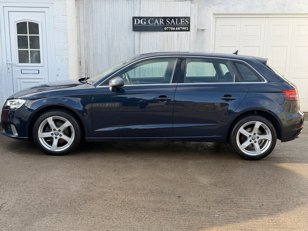 Audi A3 Hatchback 2.0 Tdi Sport 201818 WH18KZB Blue #2
