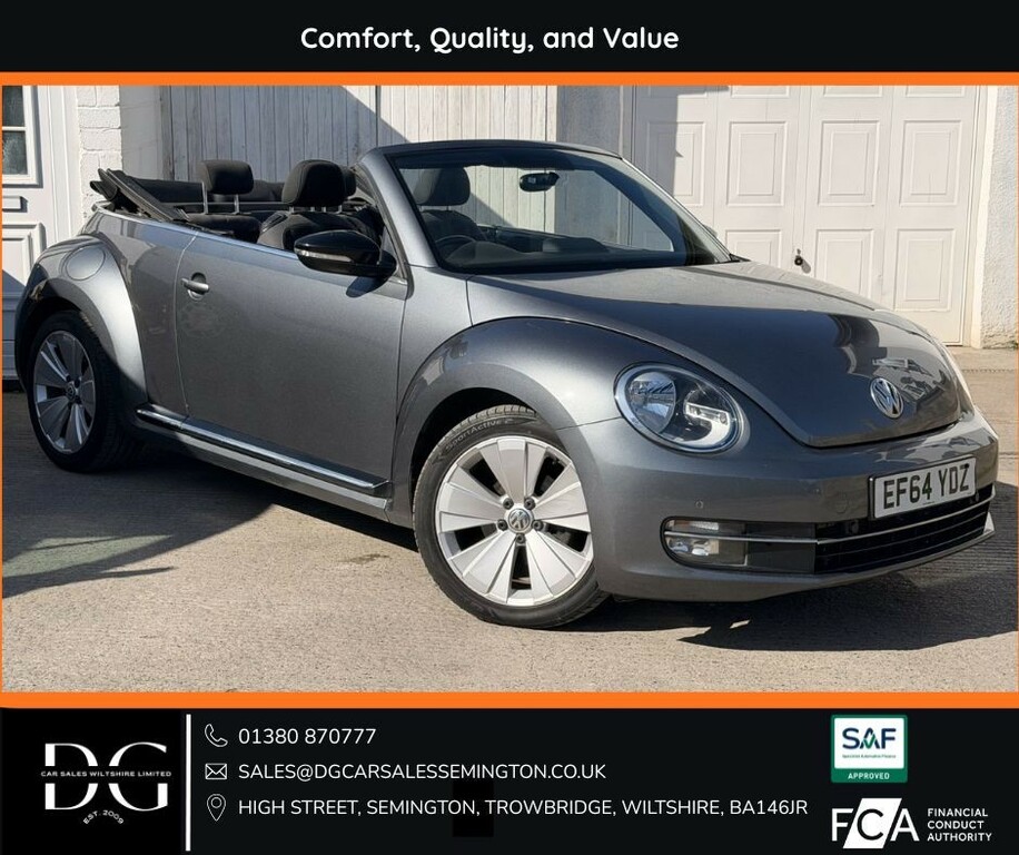 Volkswagen Beetle Convertible 2.0 Tdi Sport 201464 Grey