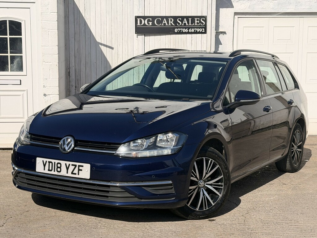 Volkswagen Golf Estate 1.6 Tdi Se Nav 201818 YD18YZF Blue #6