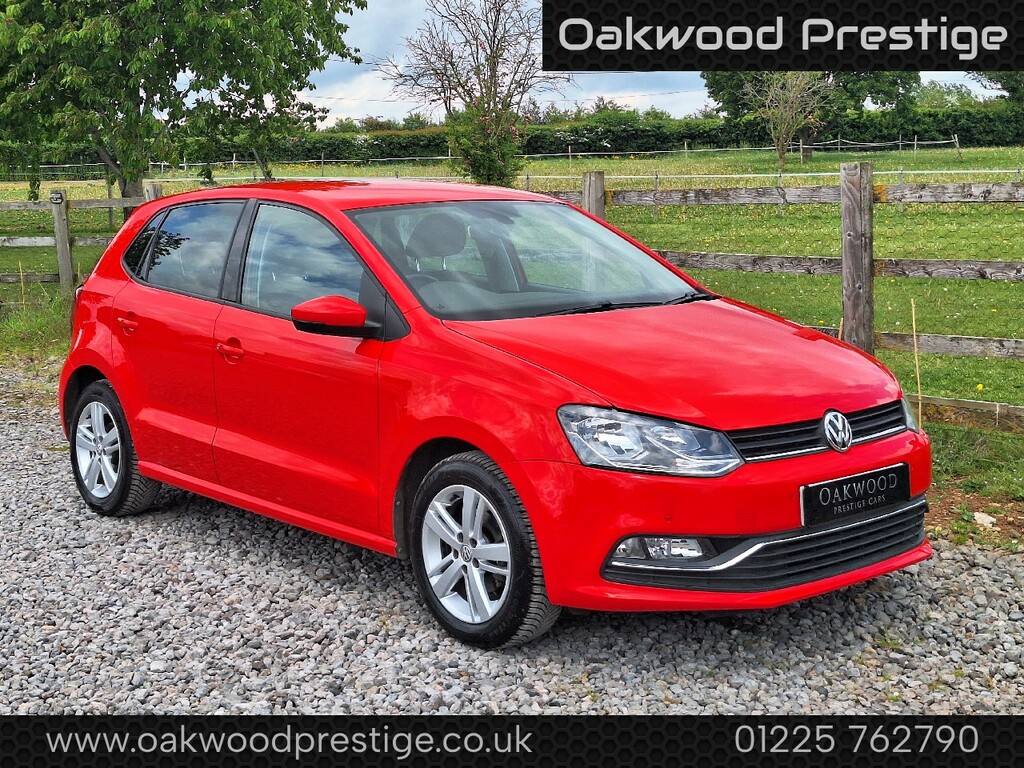 Volkswagen Polo Hatchback 1.2 Tsi Bluemotion Tech Match Edition 2 Red