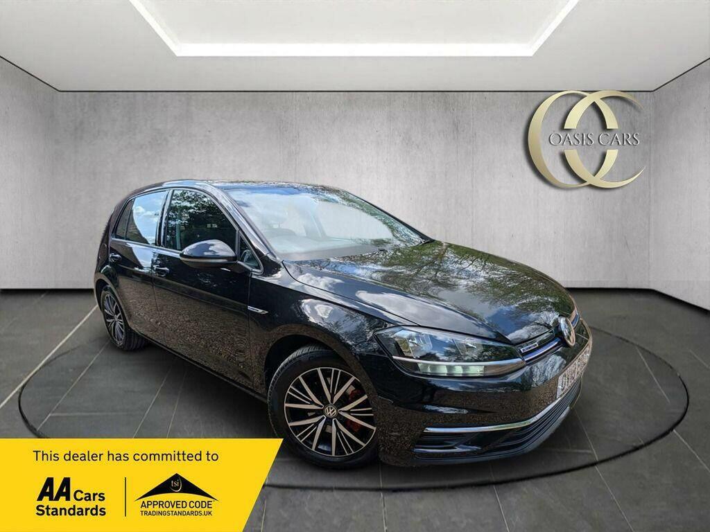Volkswagen Golf Hatchback 1.5 Tsi Evo Bluemotion Tech Se Nav Dsg E Black