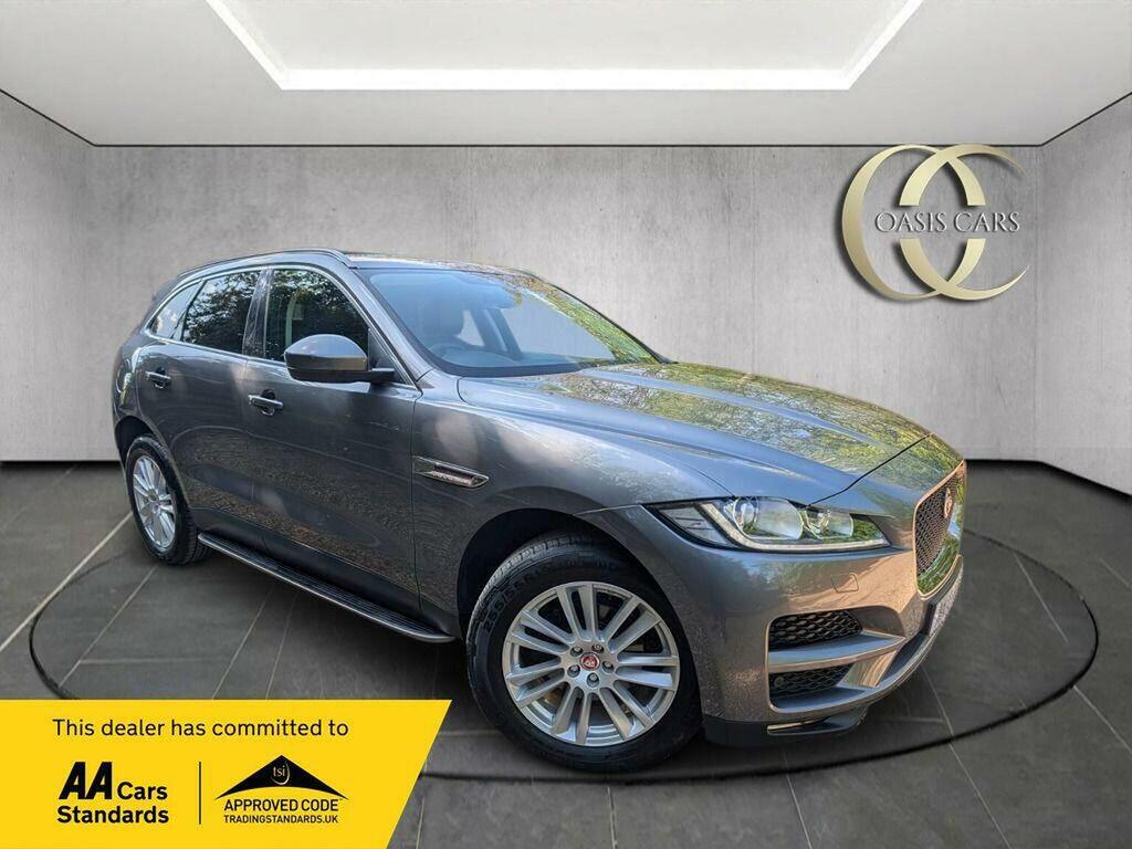 Jaguar F-Pace Suv 2.0 D180 Portfolio Awd Euro 6 Ss Grey