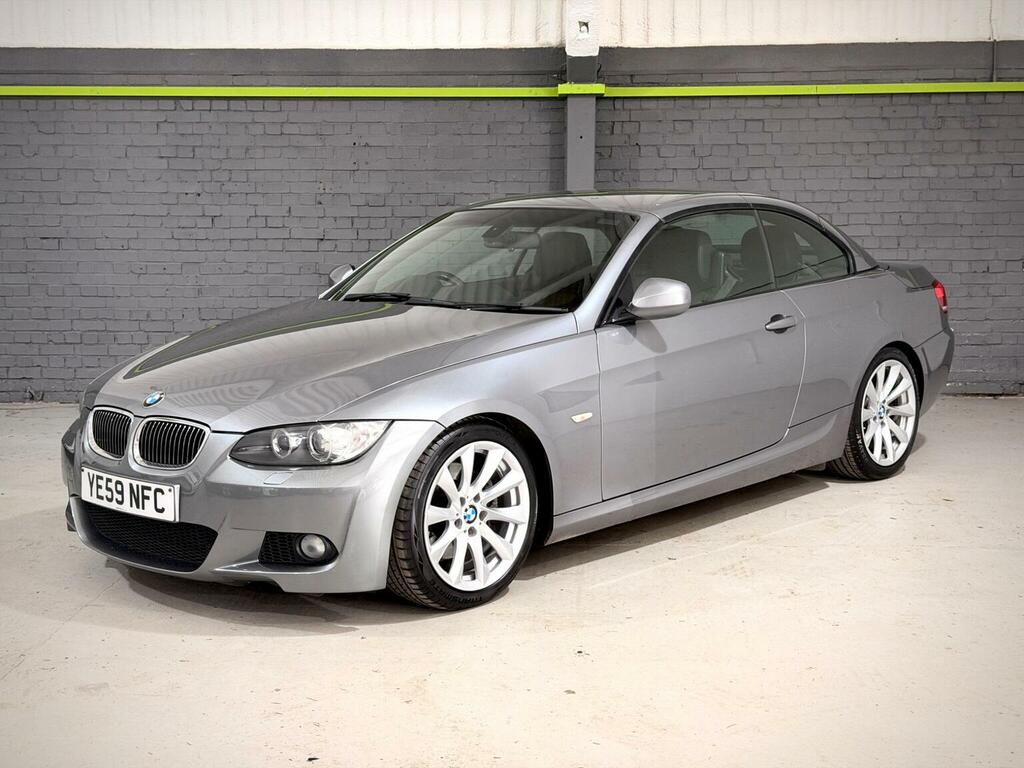 BMW 3 Series Convertible 3.0 330D M Sport Highline Steptronic E Grey #3