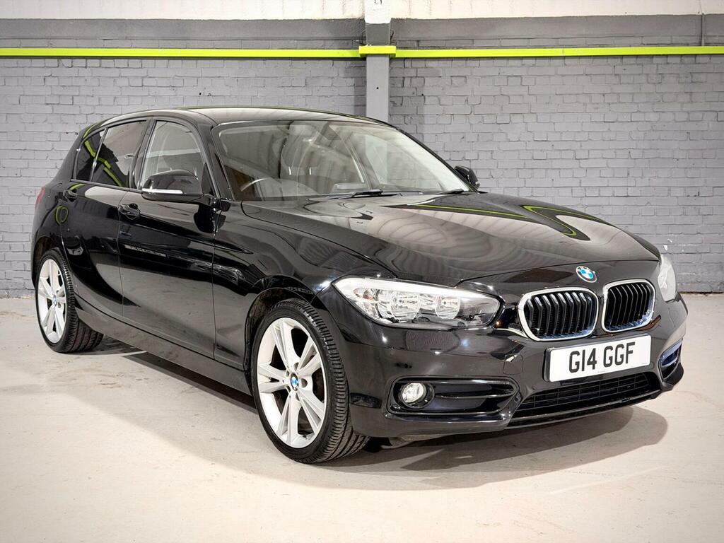BMW 1 Series Hatchback 1.6 118I Sport Euro 6 Ss 201565 G14GGF Black #3