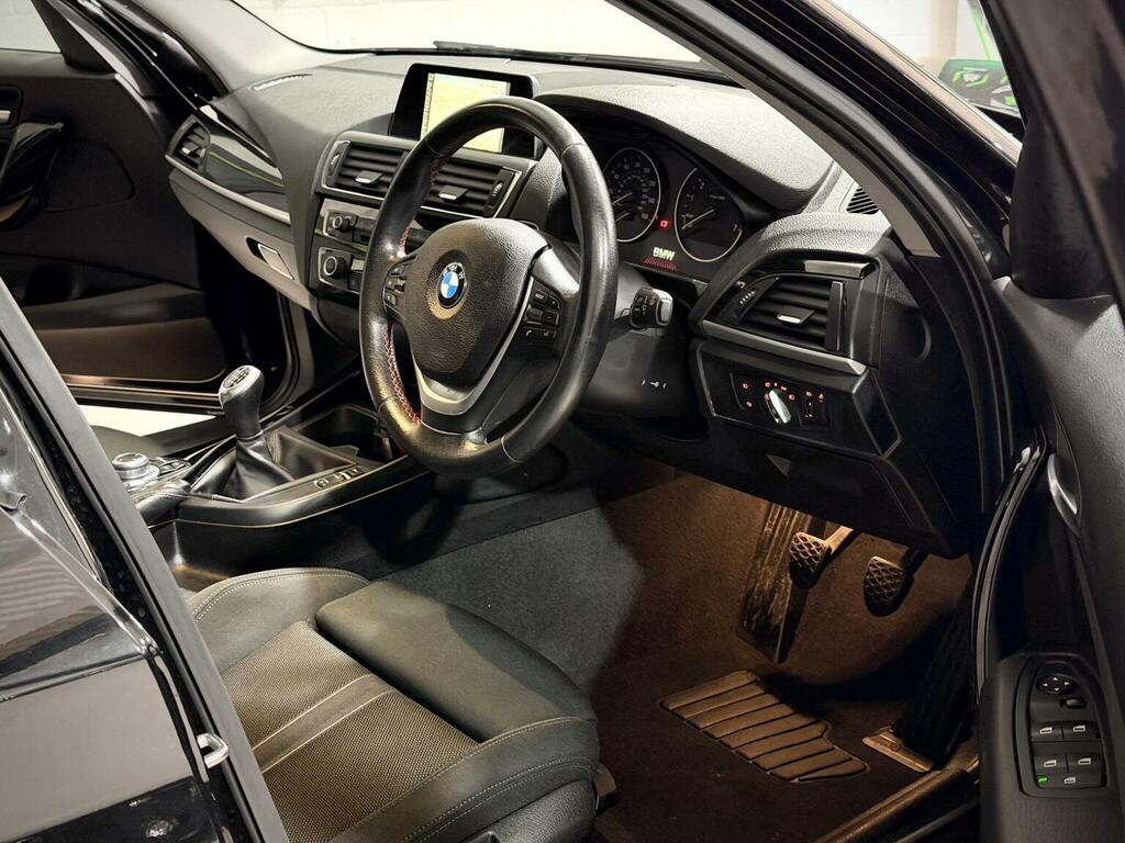 BMW 1 Series Hatchback 1.6 118I Sport Euro 6 Ss 201565 G14GGF Black #2