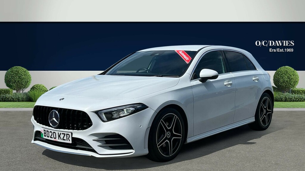 Mercedes-Benz A Class 1.3 A200 Amg Line Executive Hatchback BD20KZR White #4