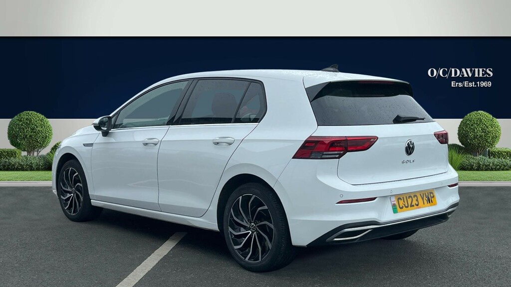Volkswagen Golf 1.5 Tsi Style Edition Hatchback CU23YWP White #3