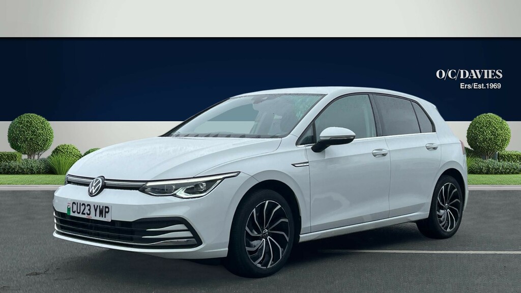 Volkswagen Golf 1.5 Tsi Style Edition Hatchback CU23YWP White #4