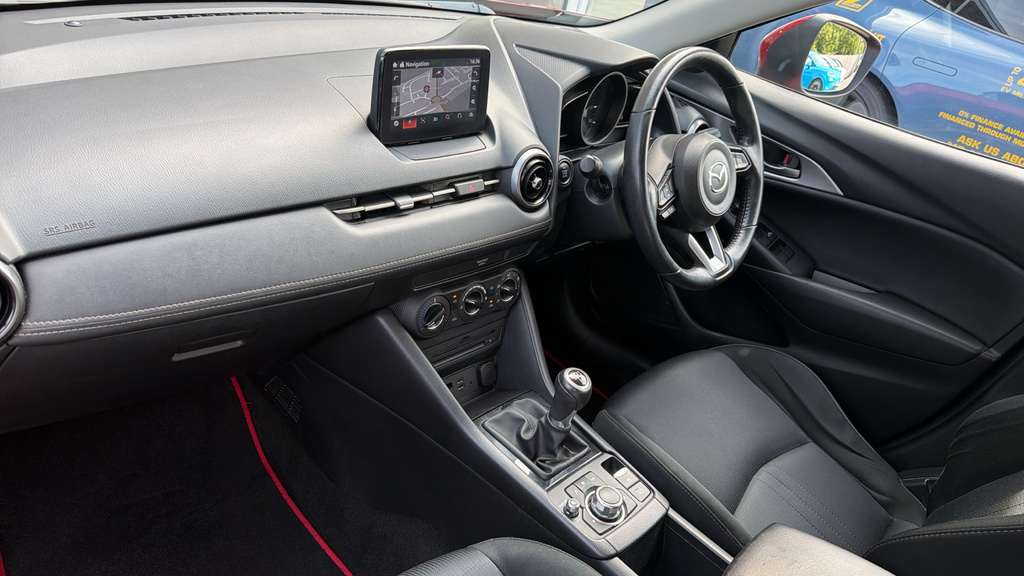 Mazda CX-3 2.0 Skyactiv-g Se Nav Suv Euro BU68JYN Red #6