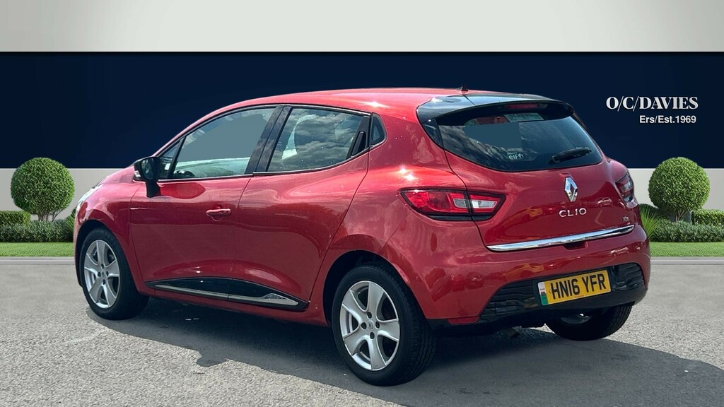 Renault Clio 0.9 Tce Dynamique Nav Hatchback HN16YFR Red #3