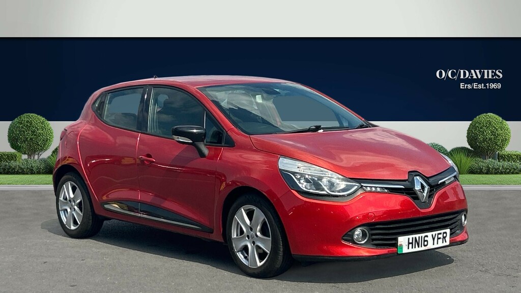 Renault Clio 0.9 Tce Dynamique Nav Hatchback Red