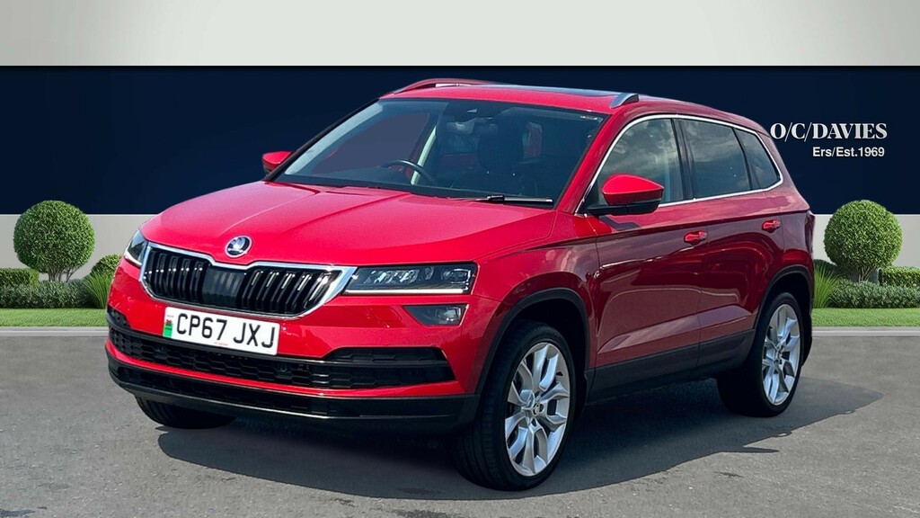Skoda Karoq 1.5 Tsi Edition Suv Dsg Euro 6 Ss 1 CP67JXJ Red #4