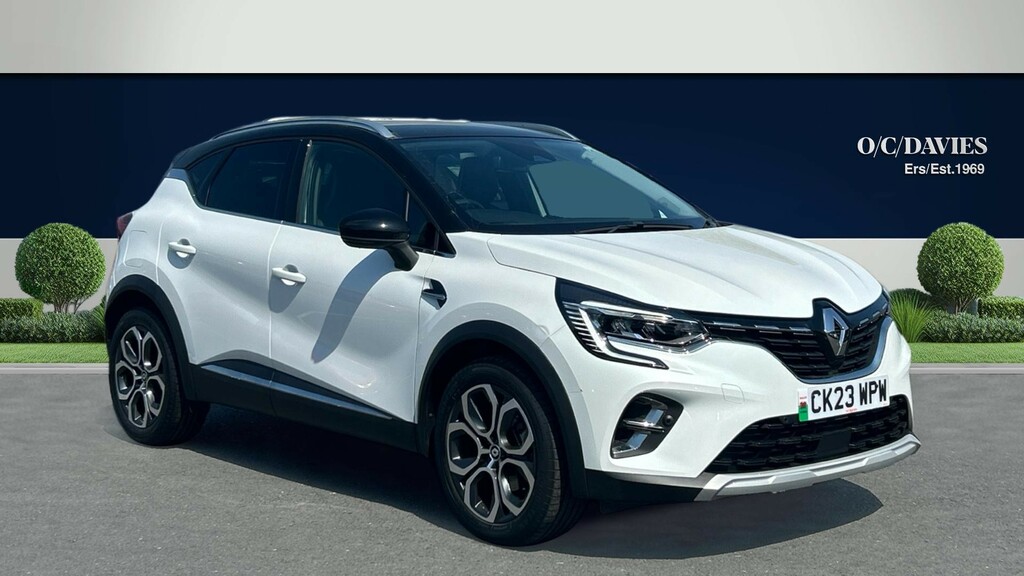 Renault Captur 1.6 E-tech Techno Suv Hybrid Euro White
