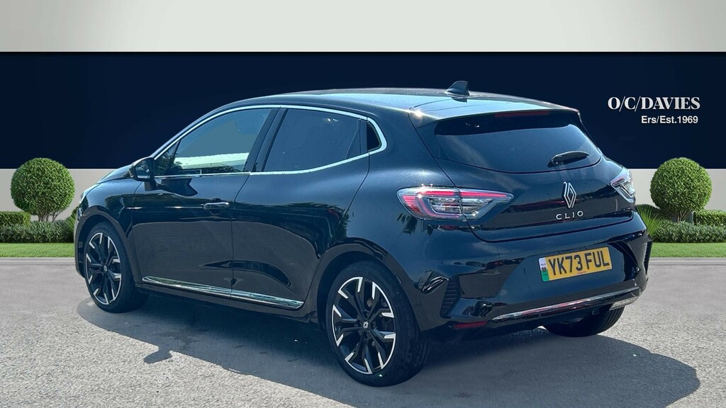 Renault Clio 1.6 E-tech Techno Hatchback Hybrid YK73FUL Black #3