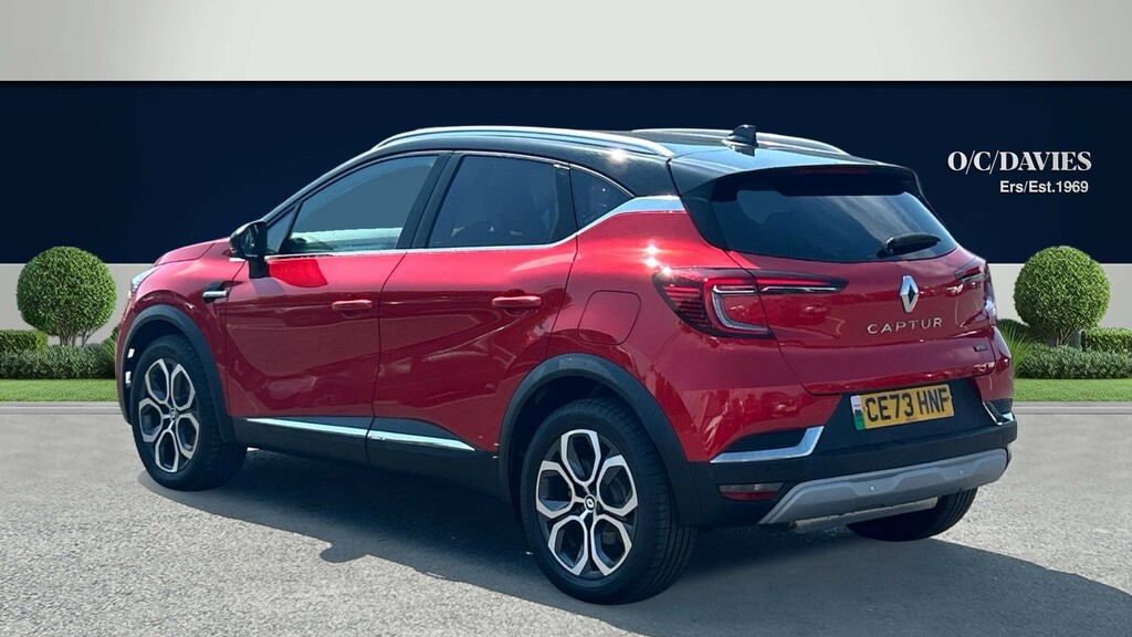 Renault Captur 1.6 E-tech 9.8Kwh Techno Suv Plug-in Hy Red #3