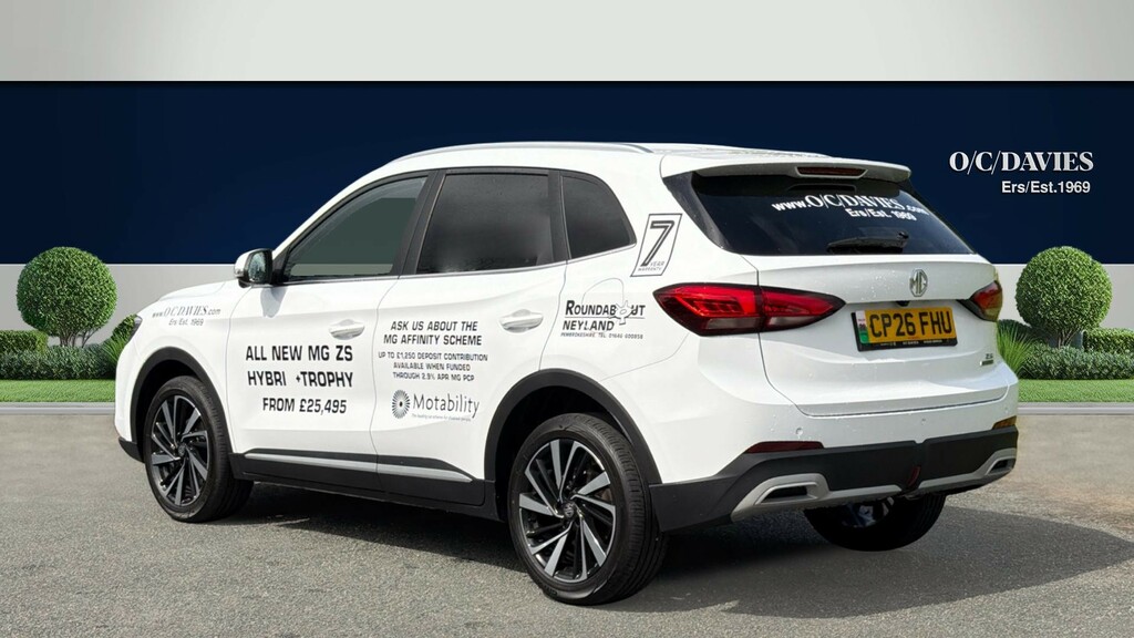 MG ZS 1.5 Hybrid Trophy Suv Hybrid Euro CP26FHU White #3