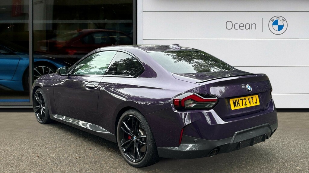 BMW 2 Series Coupe WK72VTJ Purple #2