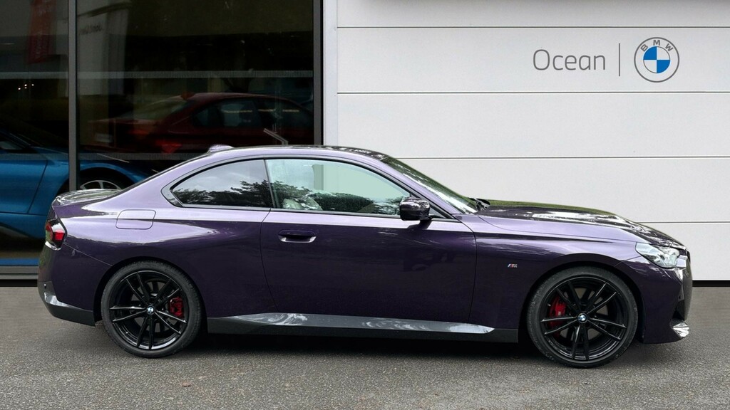 BMW 2 Series Coupe WK72VTJ Purple #3