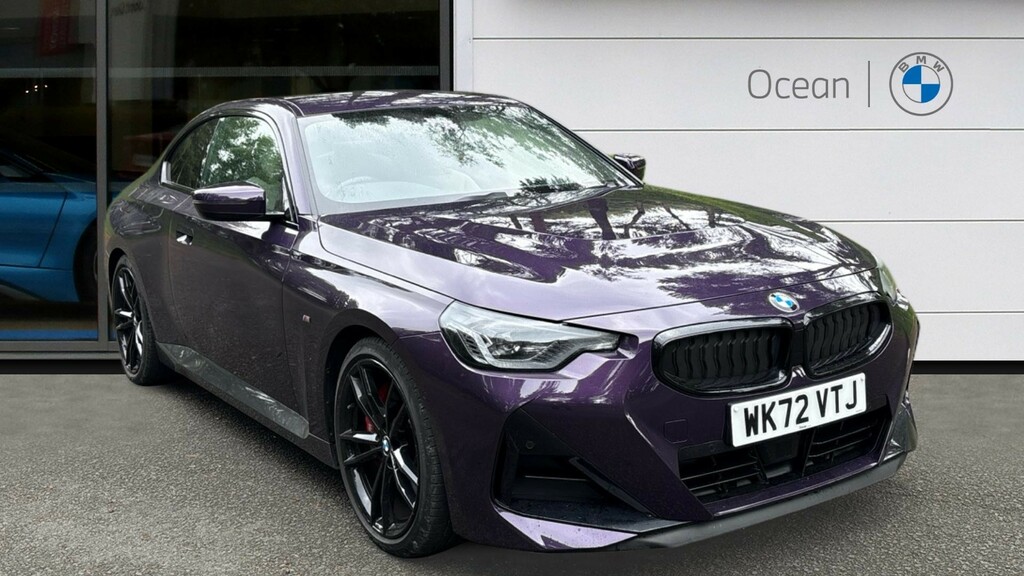 BMW 2 Series Coupe Purple