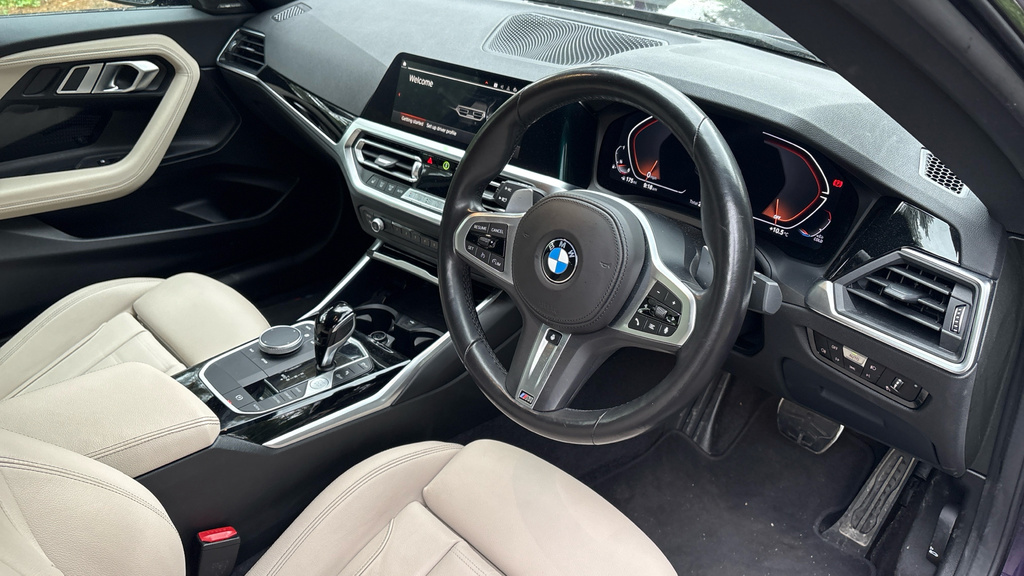 BMW 2 Series Coupe WK72VTJ Purple #6
