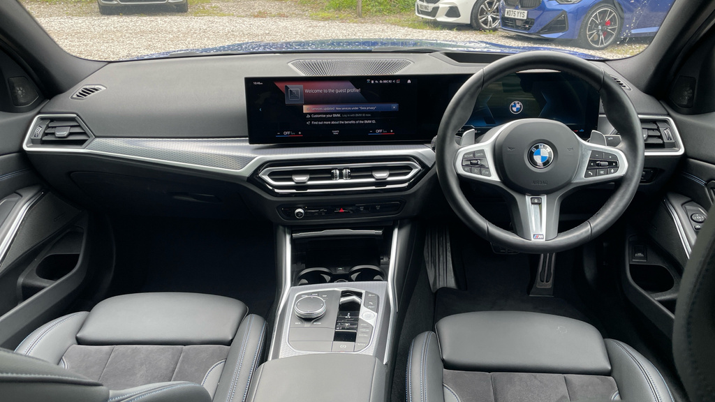 BMW 3 Series Saloon WA24OJB Blue #4