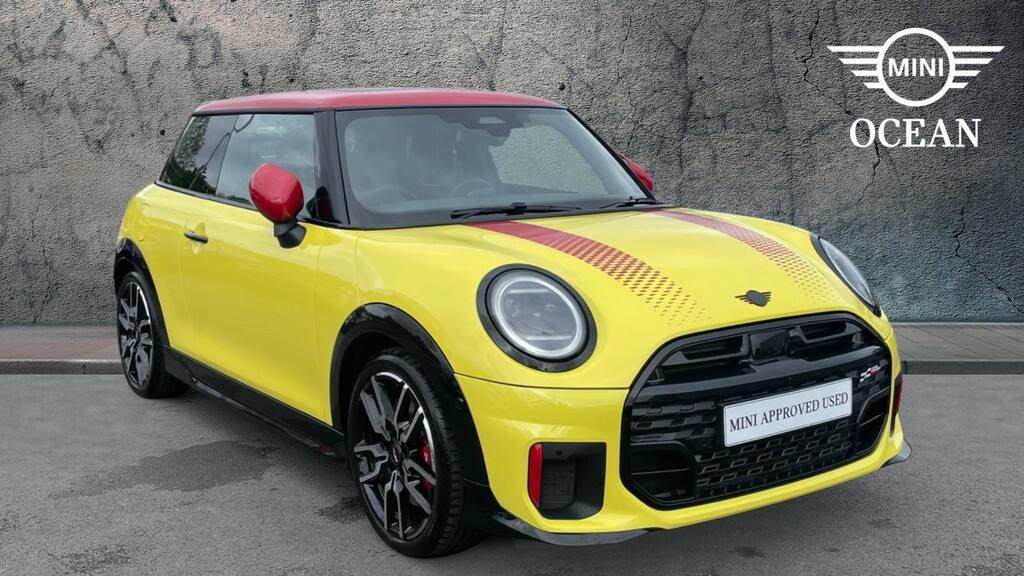 Mini Hatch Hatchback Yellow