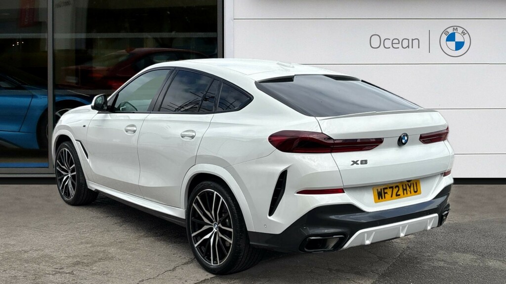 BMW X6 Sports WF72HYU White #2